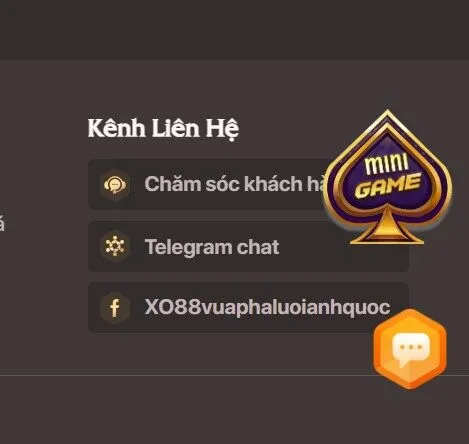 Có nhiều cách để liên hệ với Xo88